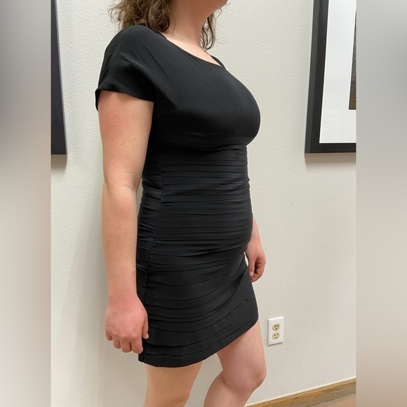 Geren Ford  Black Sheath Dress Women’s size L - Picture 7 of 9